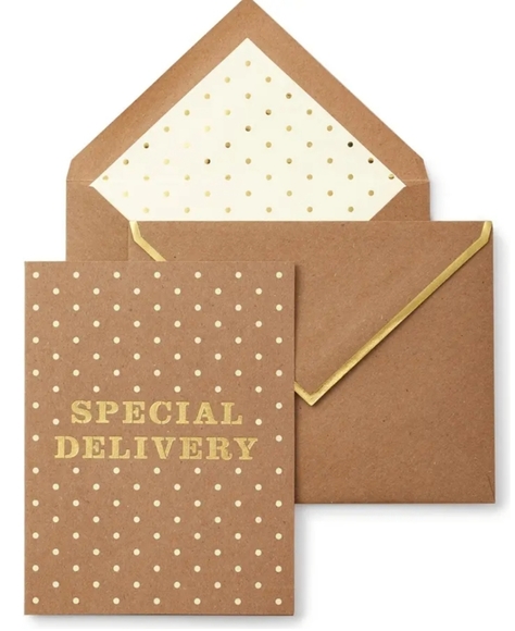 Kate Spade Special Delivery Card (Set of 2)
